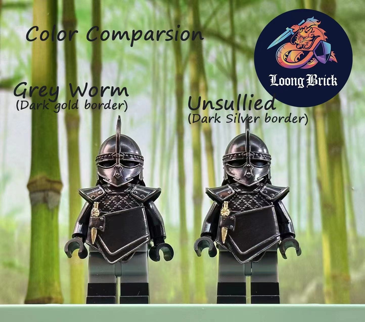 【預訂】【Loong Brick】灰蟲子&無垢者士兵