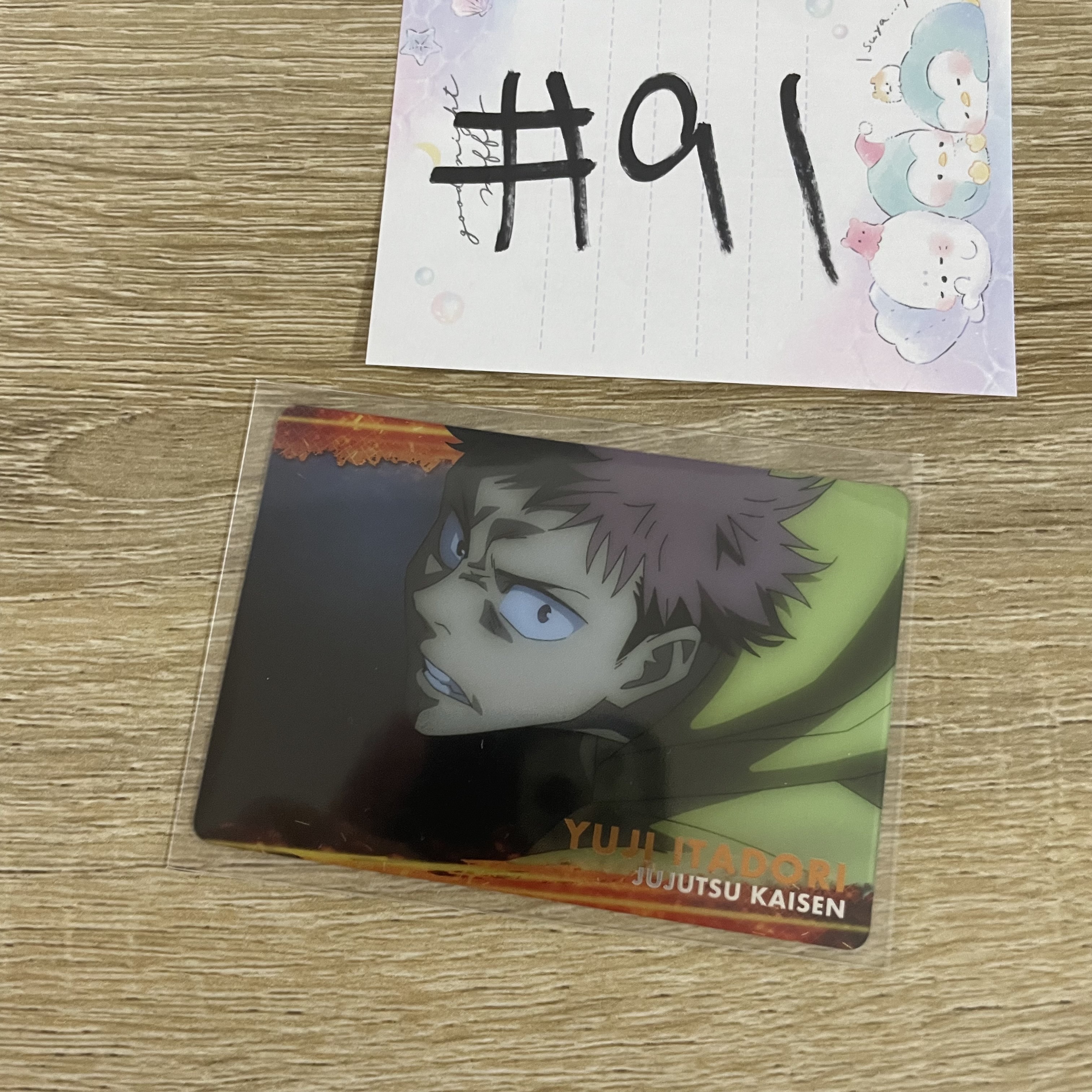 咒術迴戰 虎杖 小卡#91