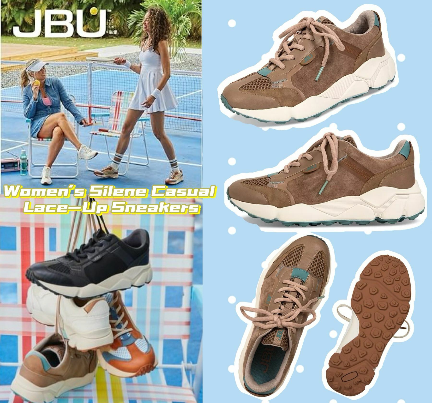 【現貨】JBU Silene Casual F080504 女裝鞋