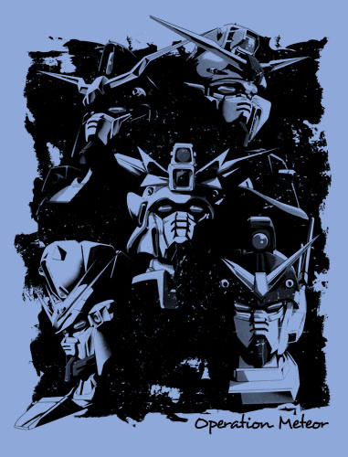 Cospa 0519 オペレーションメテオ MS Tシャツ [新機動戦記ガンダムW] SAX