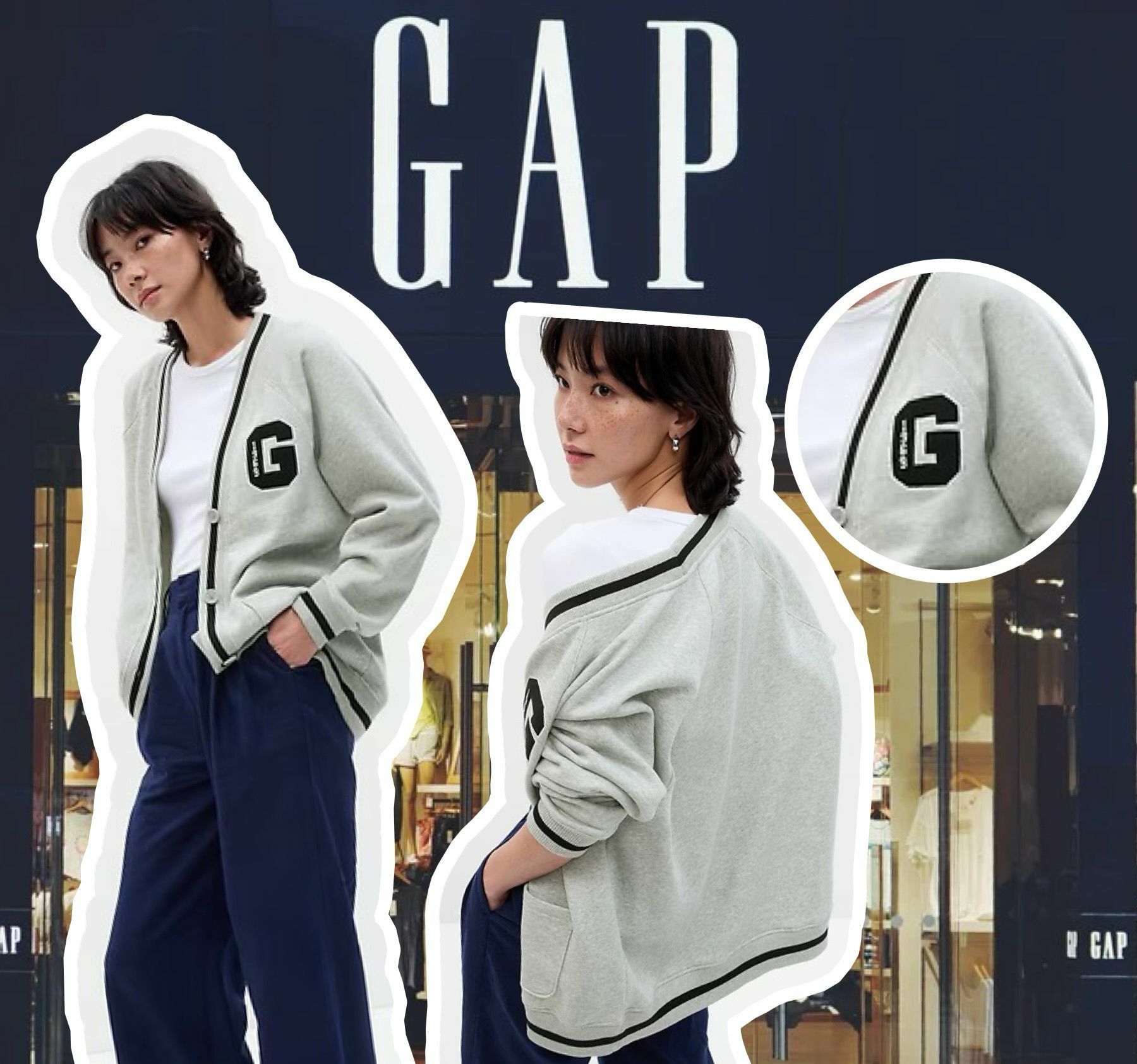 【預購】GAP Vintage Soft Cardigan F080506 女裝外套