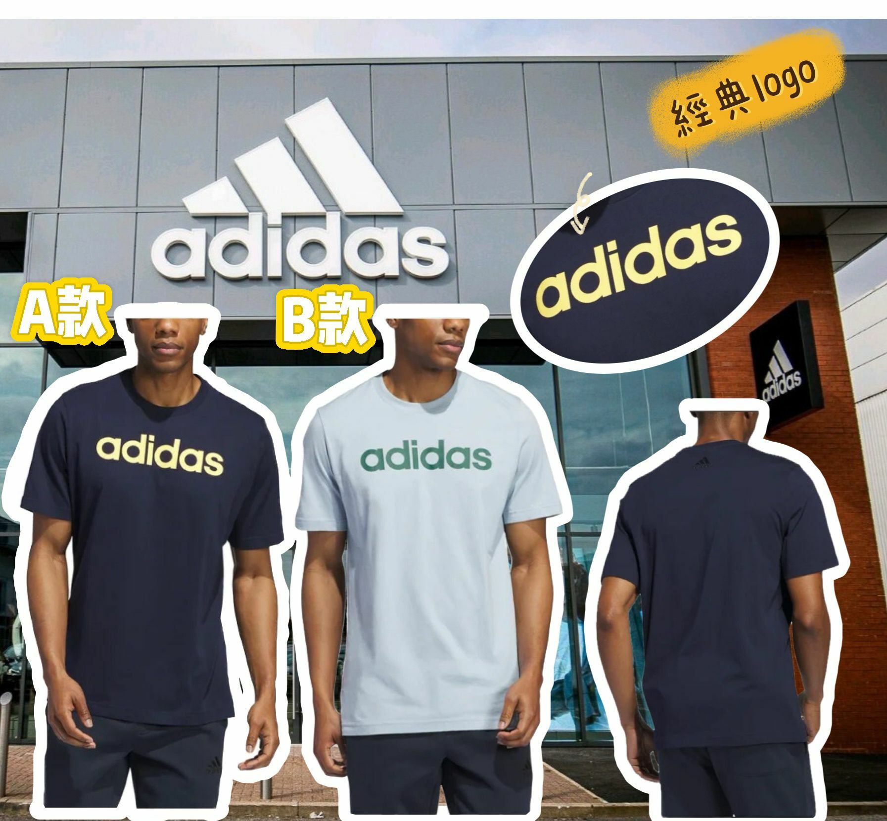 【現貨】Adidas Graphic F080507 男裝短袖