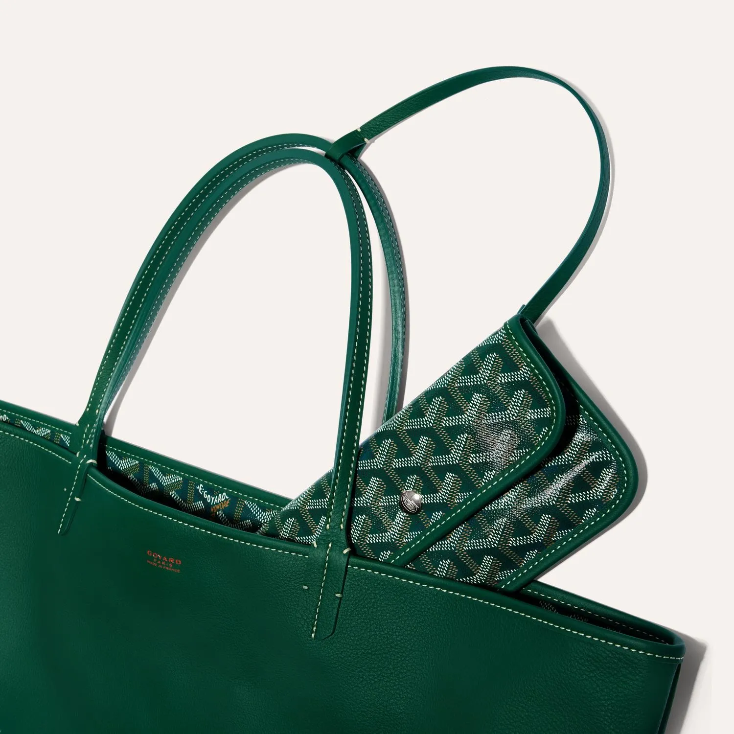 無地 グリーン（緑）系 GOYARD(ゴヤール) バッグ・カバン(メンズ