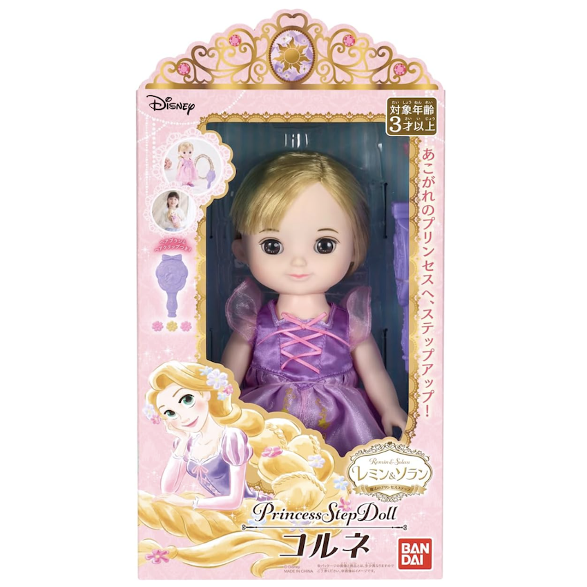 日本妮妮 & 沙奈系列 - 長髮公主 Rapunzel 髮型設計公仔套裝