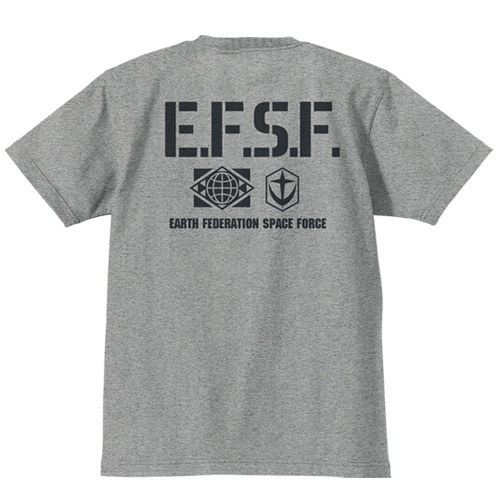 Cospa 1006 連邦軍ヘビーウェイトTシャツ [機動戦士ガンダム] MIX GRAY