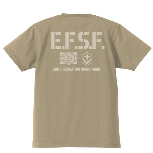 Cospa 1006 連邦軍ヘビーウェイトTシャツ [機動戦士ガンダム] SAND KHAKI
