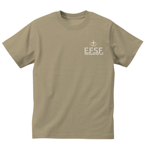 Cospa 1006 連邦軍ヘビーウェイトTシャツ [機動戦士ガンダム] SAND KHAKI