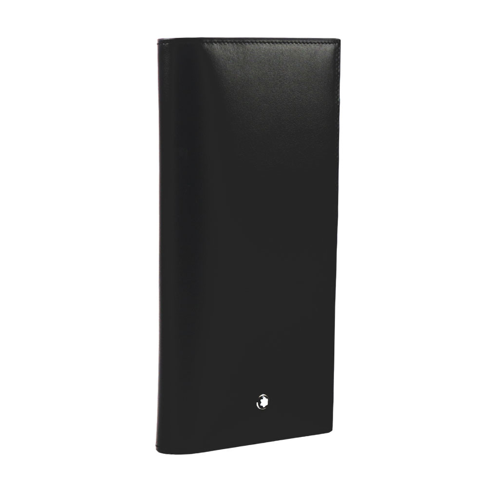 【MONT BLANC】Meisterstuck 大班系列平滑牛皮14卡對開長夾