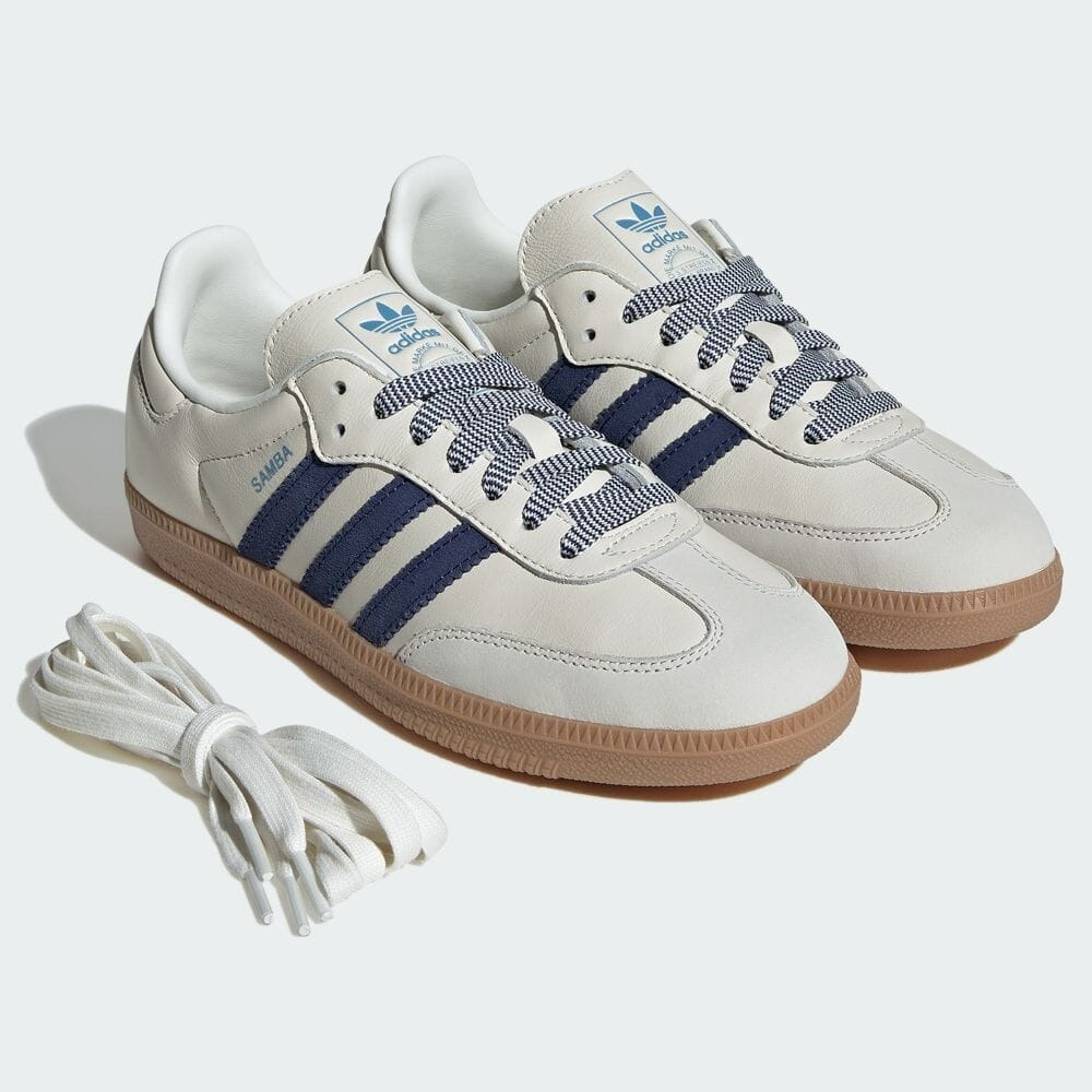 預購┃adidas SAMBA OG W 牛仔藍 膠底