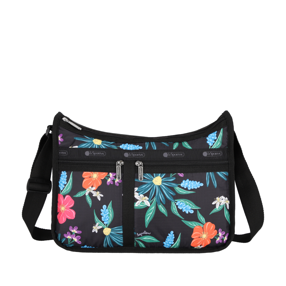 LeSportsac - DELUXE EVERYDAY BAG 奢華斜背包 - 亮彩狂花