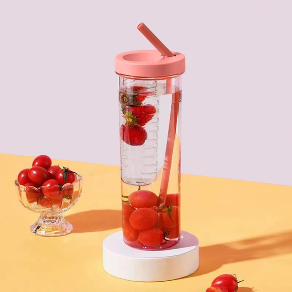 茶水分離吸管隨手杯700ml