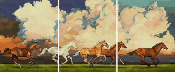 【95356】奔騰年代 40*50CM*3