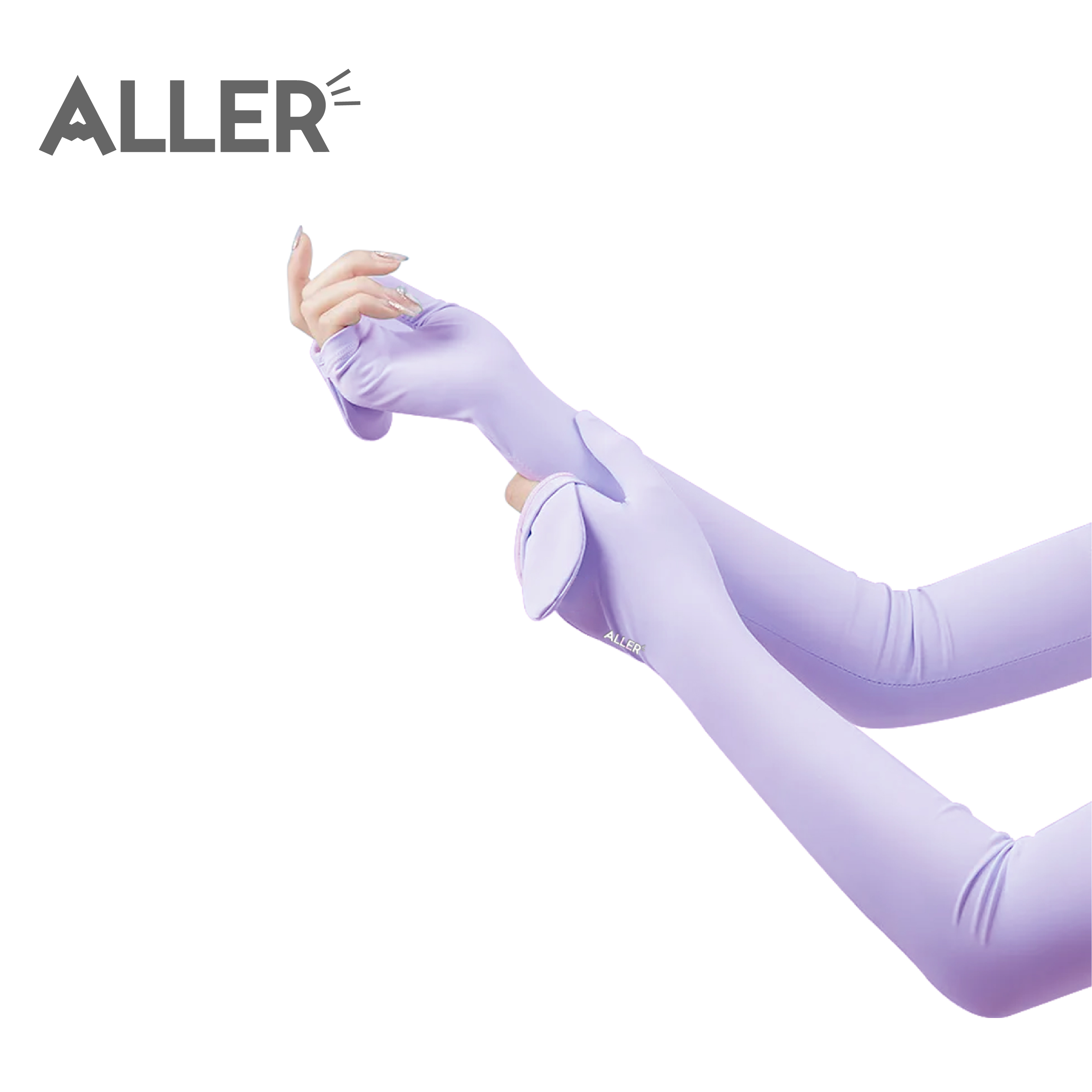 ALLER 全護指防曬袖套UPF50+ (3色) 43AL0705