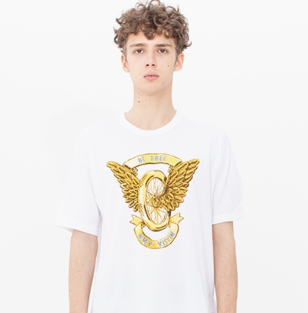 VISVIM 2024 A/W ULTIMATE JUMBO TEE S/S BE FREE *Sea Island Cotton- PRE ORDER ITEM (預訂中)