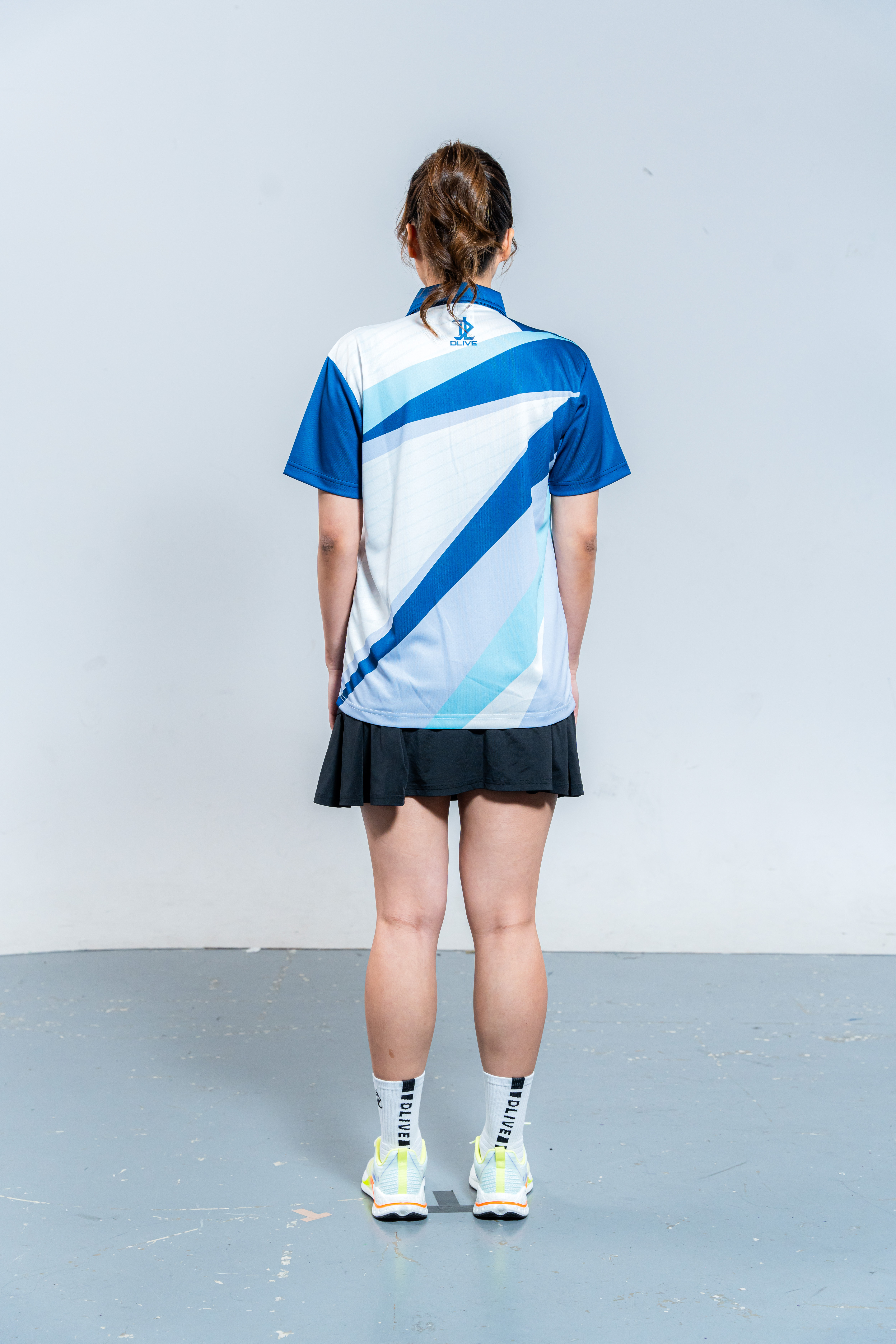 昇華羽球POLO - 折射線