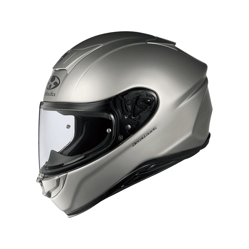 KABUTO AeroBlade-6 金屬灰 素色 空氣刀6 輕量帽款