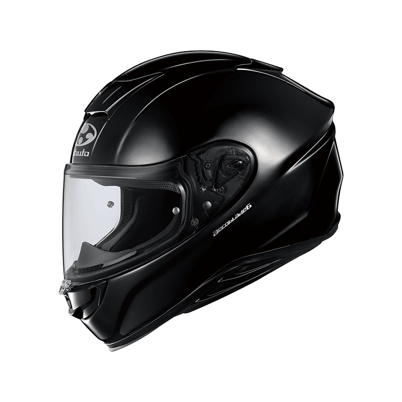 KABUTO AeroBlade-6 亮黑 素色 空氣刀6 輕量帽款