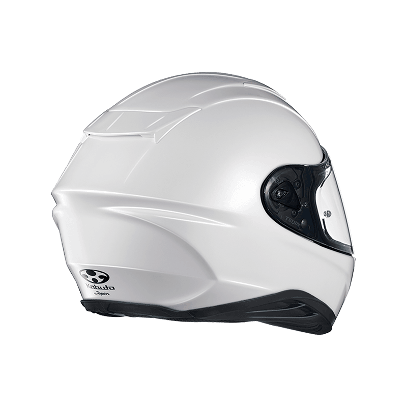 KABUTO AeroBlade-6 亮光白 素色 空氣刀6 輕量帽款