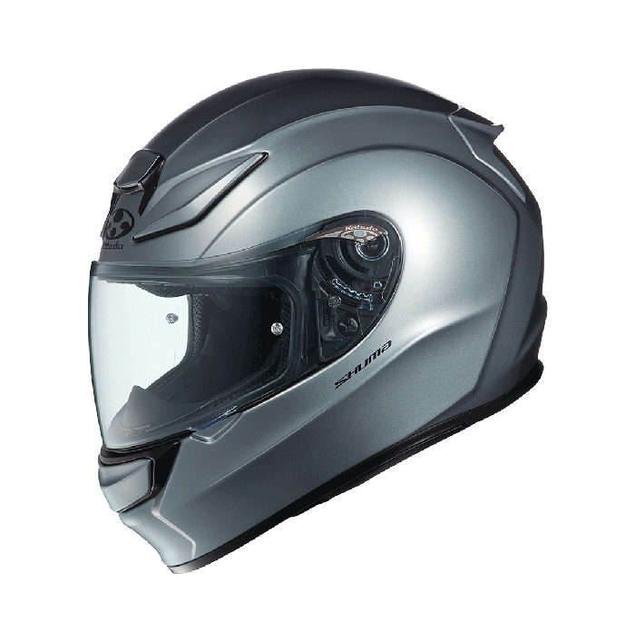 KABUTO SHUMA 金屬灰 素色 全罩式