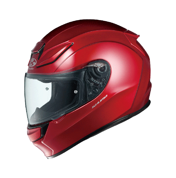 KABUTO KAMUI III 酒紅 素色 全罩式 內墨片