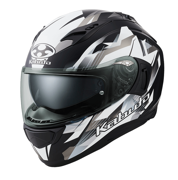 KABUTO KAMUI III STARS 黑銀 彩繪 全罩式 內墨片