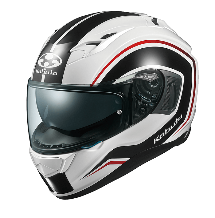 KABUTO KAMUI III KNACK 白黑 彩繪 全罩式 內墨片