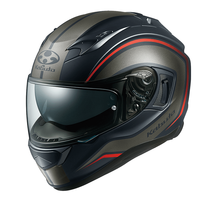 KABUTO KAMUI III KNACK 黑灰 彩繪 全罩式 內墨片