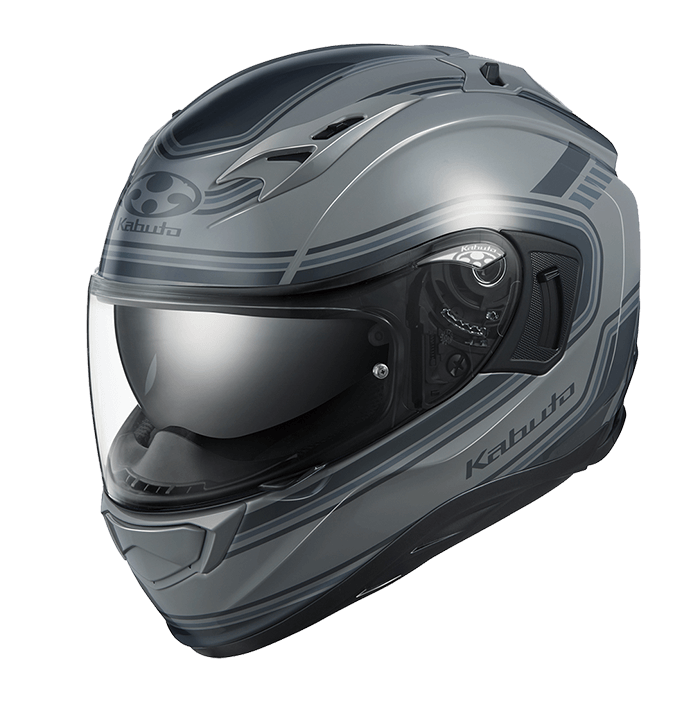 KABUTO KAMUI III CLASSIC 灰 彩繪 全罩式 內墨片