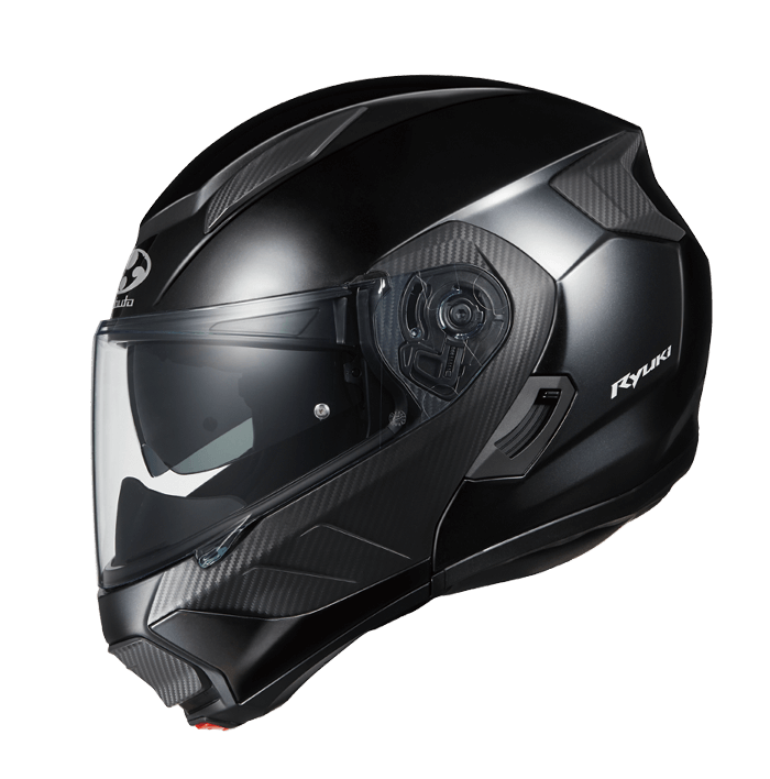 KABUTO RYUKI 亮光黑 素色 可樂帽 內墨片 龍騎