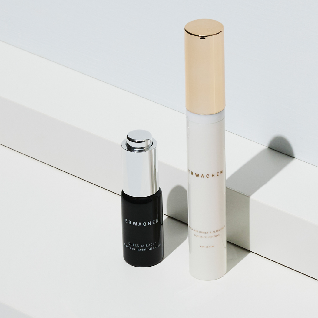 皇后奇蹟精華油+黑蜂蜜玫瑰眼部精粹