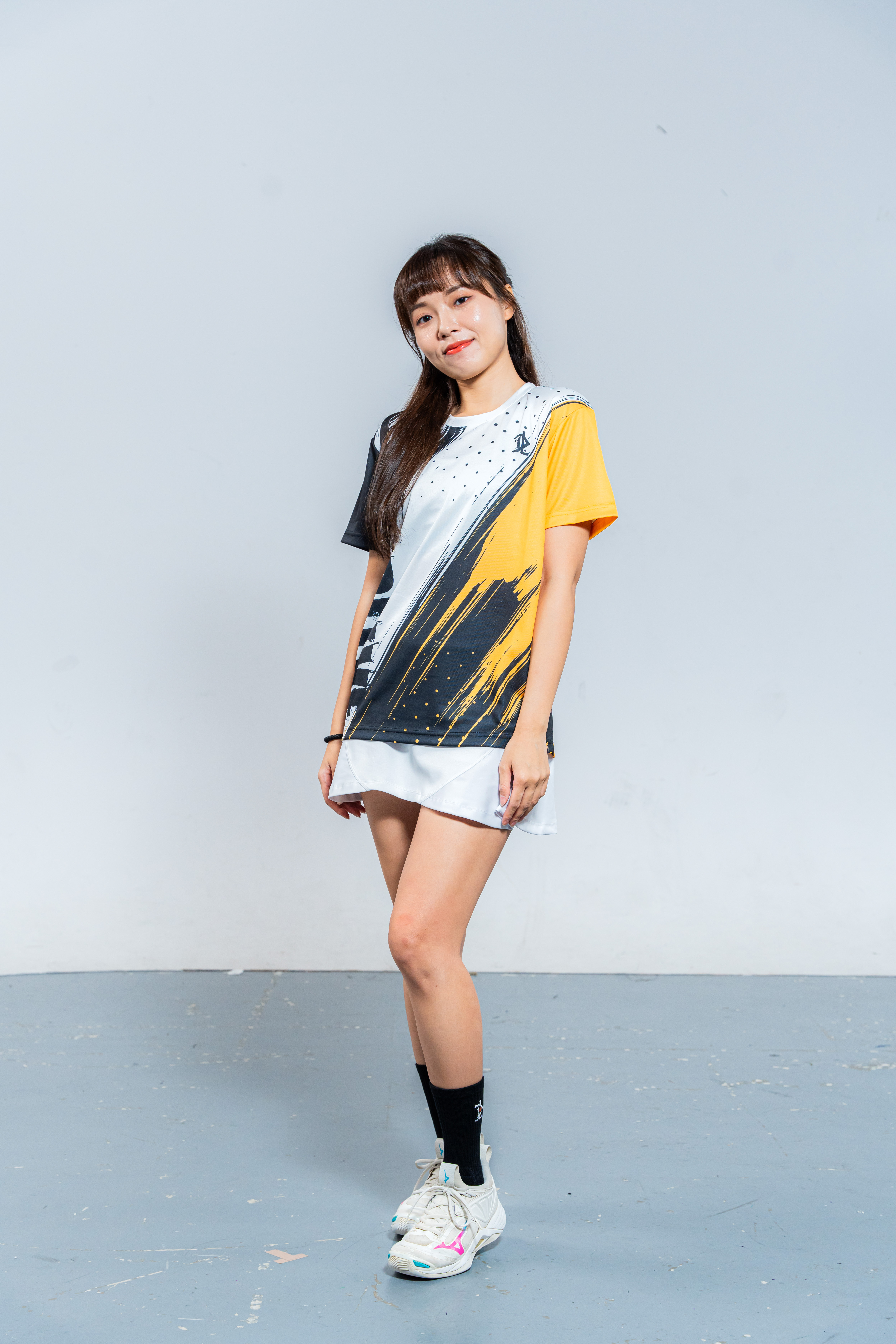 昇華圓領飛盤服 - 墨跡