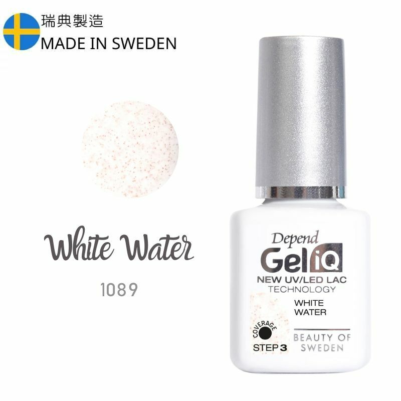 Gel iQ 顏色凝膠 - WHITE WATER (不透明) #1089