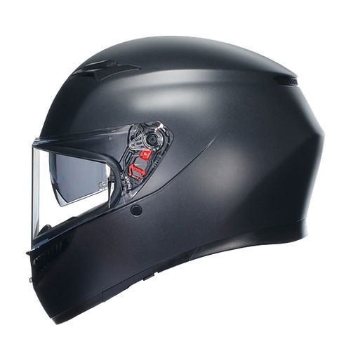 AGV K3 Matt Black 消光黑 素色 內墨片 鴨尾