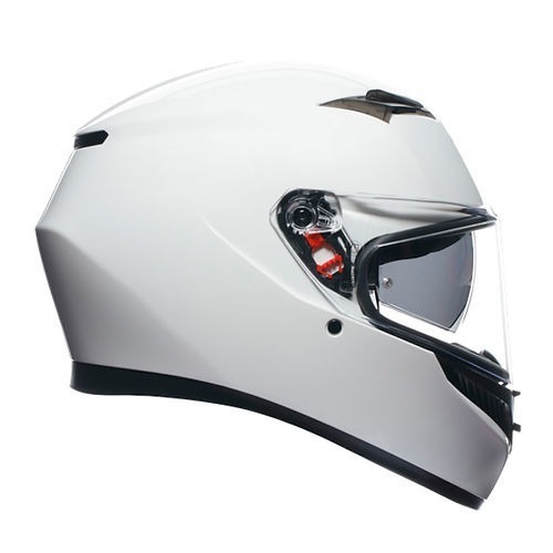 AGV K3 Mono Seta White 亮白 素色 內墨片 鴨尾