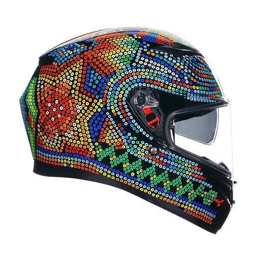 AGV K3 Wintertest 2018 彩繪 亮面 內墨片 鴨尾 選手彩繪