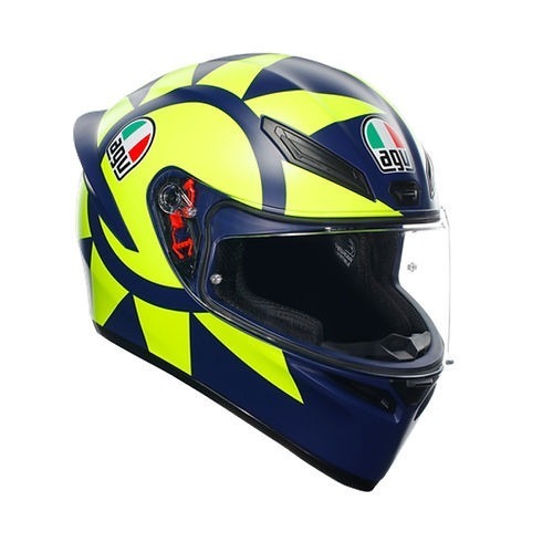 AGV K1 S Soleluna 2018 彩繪 消光  鴨尾 選手彩繪