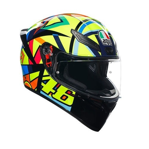 AGV K1 S Soleluna 2017 彩繪 亮光  鴨尾 選手彩繪