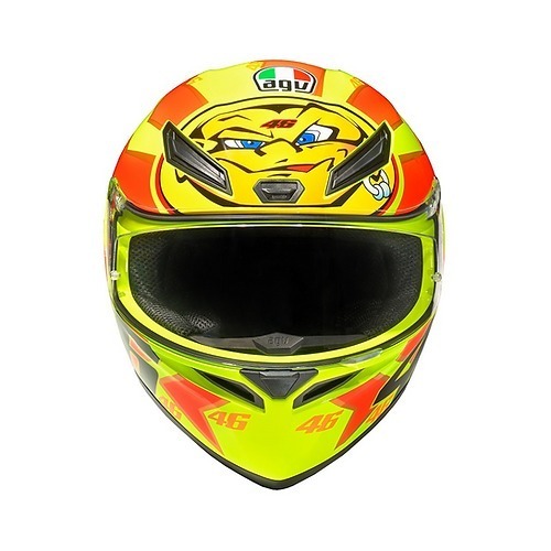 AGV K1 S Rossi 2001 彩繪 亮面  鴨尾 選手彩繪