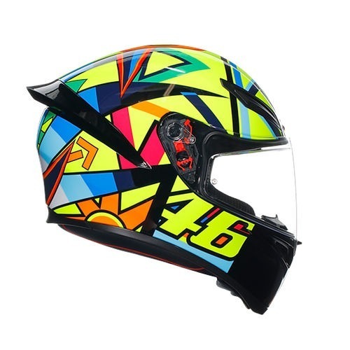 AGV K1 S Soleluna 2017 彩繪 亮光  鴨尾 選手彩繪