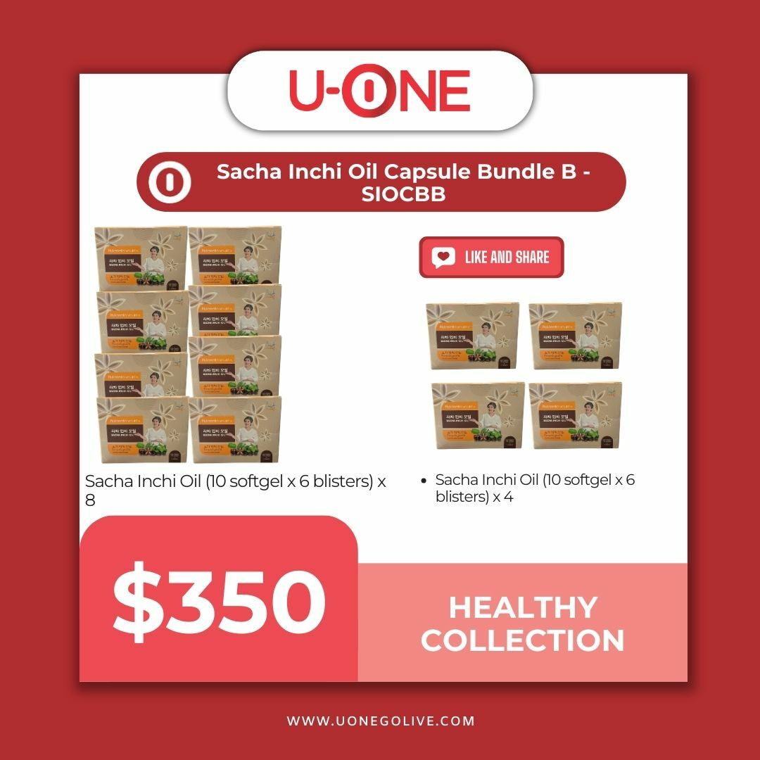 Sacha Inchi Oil Capsule Bundle B - SIOCBB