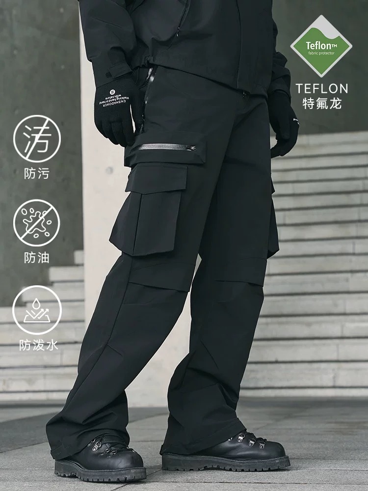 ENshadower隱蔽者【三防戶外工裝褲】Teflon活頁透氣口袋休閒褲子