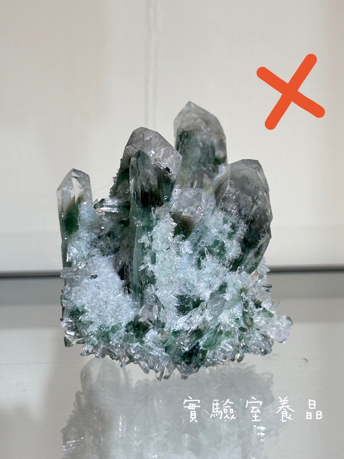 幽靈水晶 大水晶柱 推薦天然白晶柱 金字塔幽靈晶柱 大能量晶柱