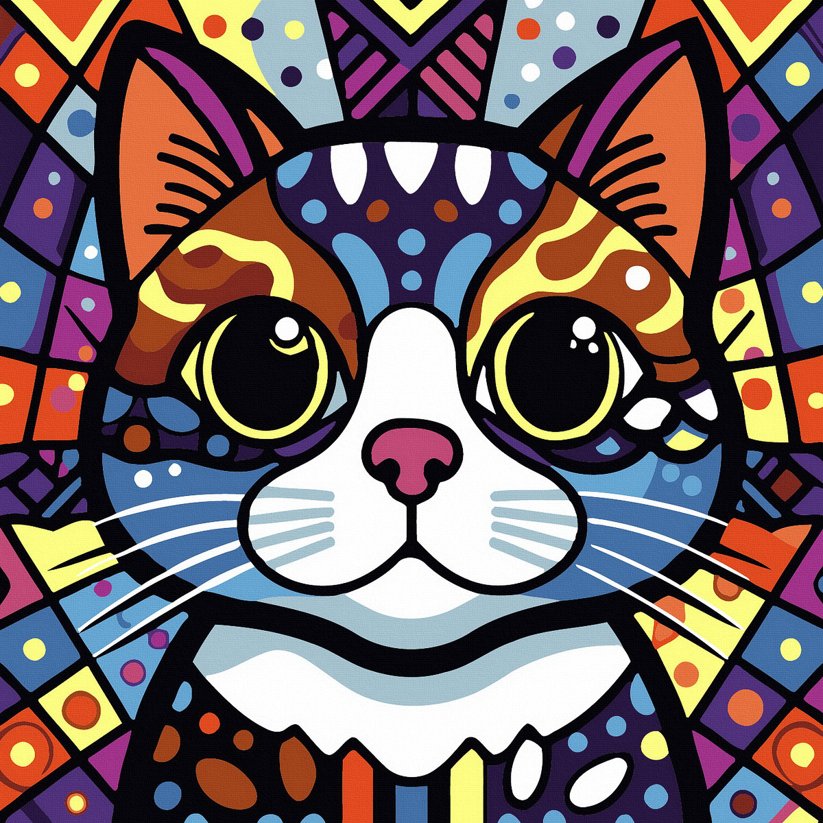 【DR158】繽紛貓（袋裝）