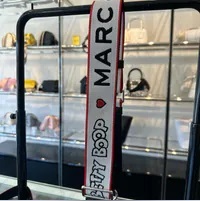 [S] MARC JACOBS 4P4SST002S02-102 BETTY BOOP BAG STRAP,MARSHMALLOW, 196611141093 (SMJ379)