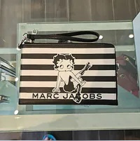 [S] MARC JACOBS 4P4SCP005S01-005 BETTY BOOP OUTLET ACCESSORIES,BLACK/WHITE, 196611139861 (SMJ380)