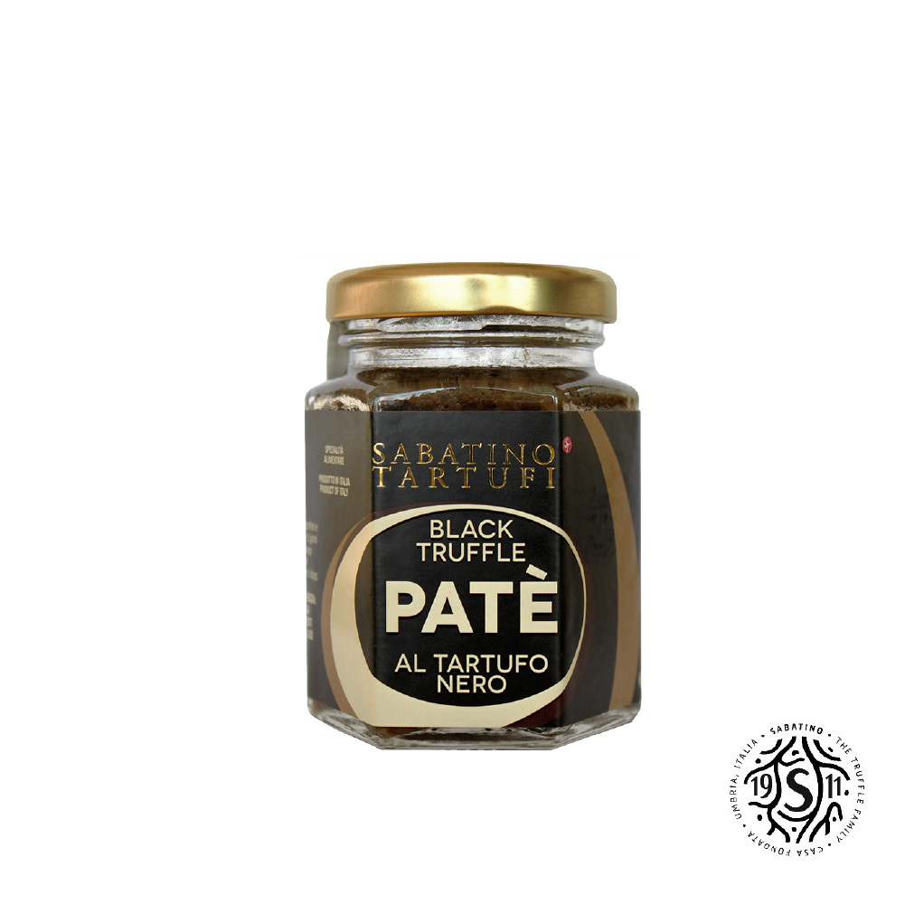 【星廚推薦松露醬7折起】Sabatino義大利黑松露醬Pate 8% 90g