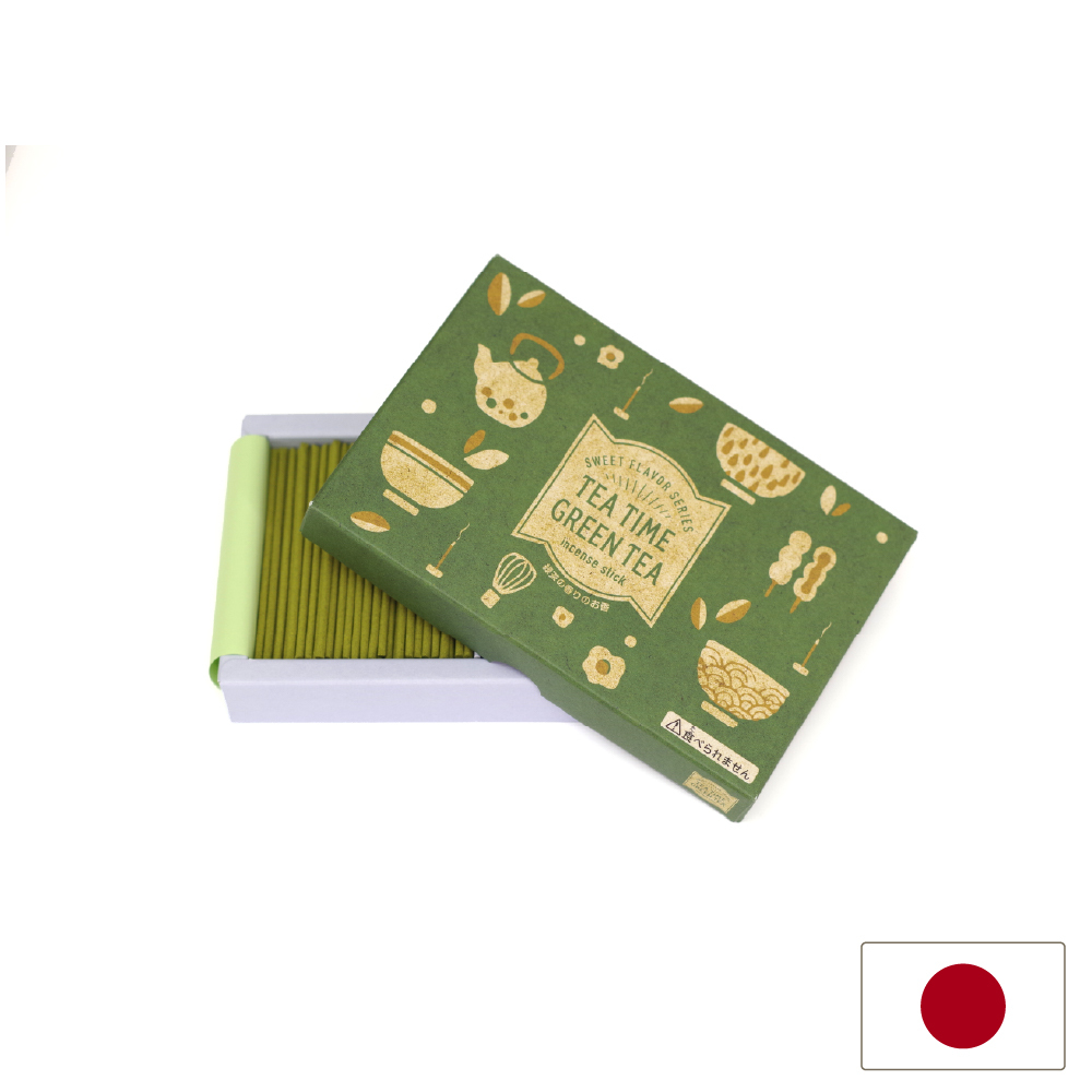 迷你祈念用線香 綠茶香