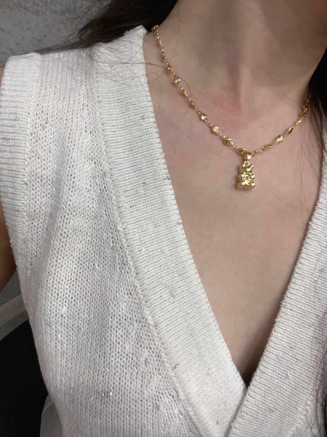 GD同款 小熊吊飾項鍊（多色）