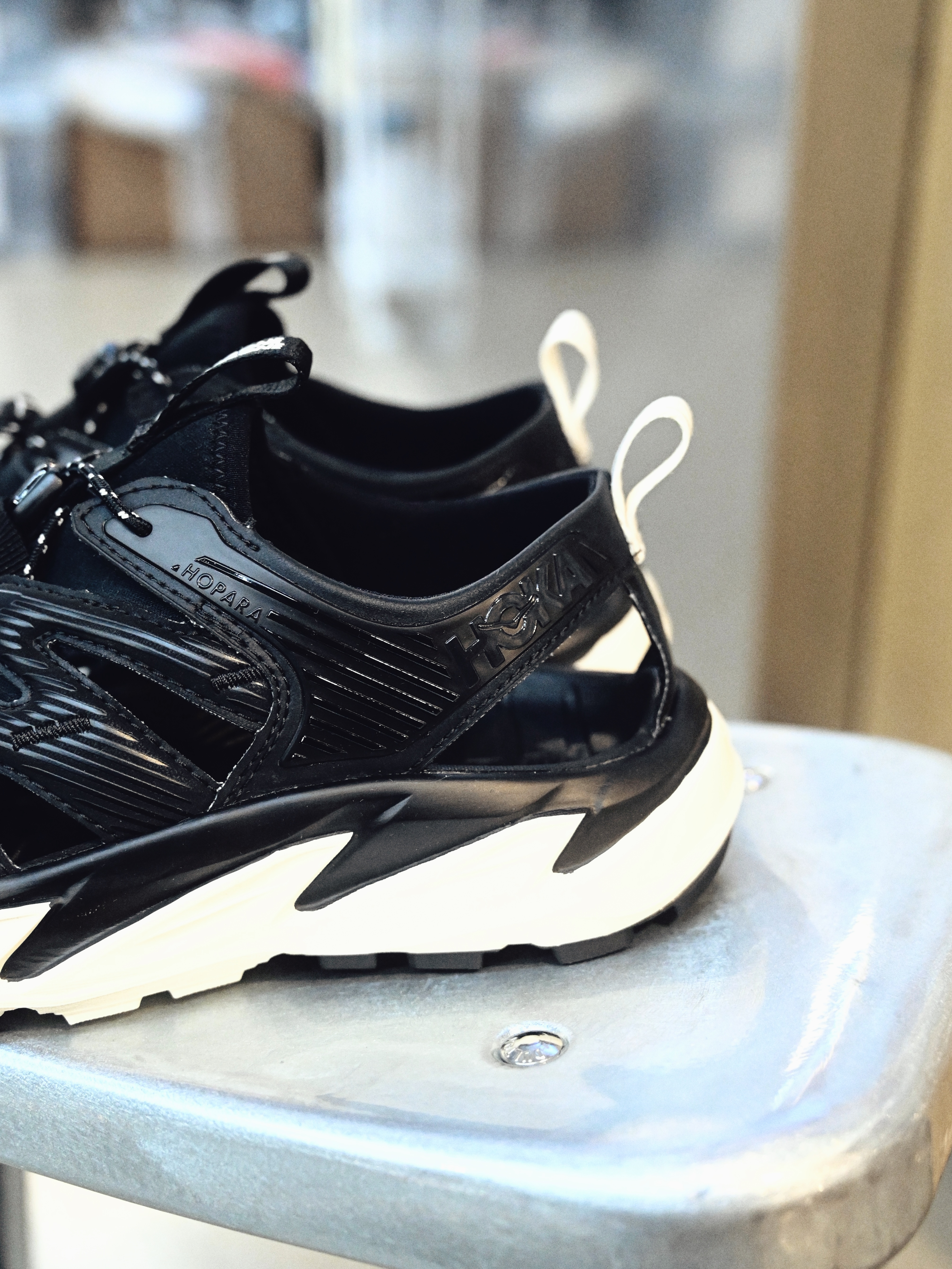 Hoka One One Hopara Black White 1123112BKLB