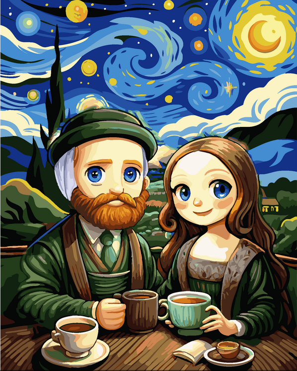 【TW065】與畫家相遇系列 梵谷與夢娜